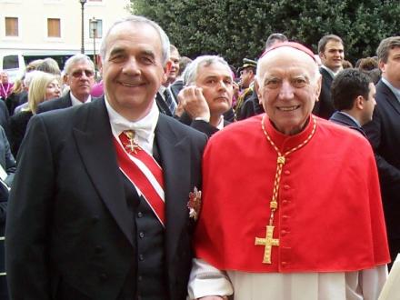 S kardinálem Tomášem Špidlíkem