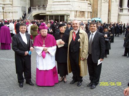 S arcibiskupem Karlem Otčenáškem